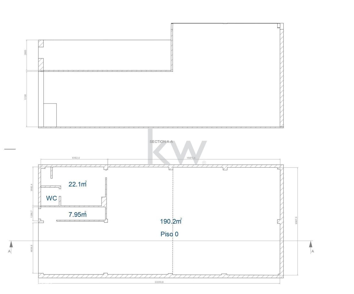 Armazém no Centro Empresarial Sintra/Estoril VI – Linhó | 220 m2 de Po