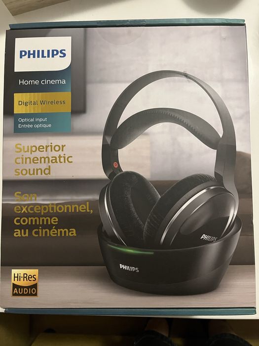 Sluchawki bezprzewodowe nauszne Philips SHD08850