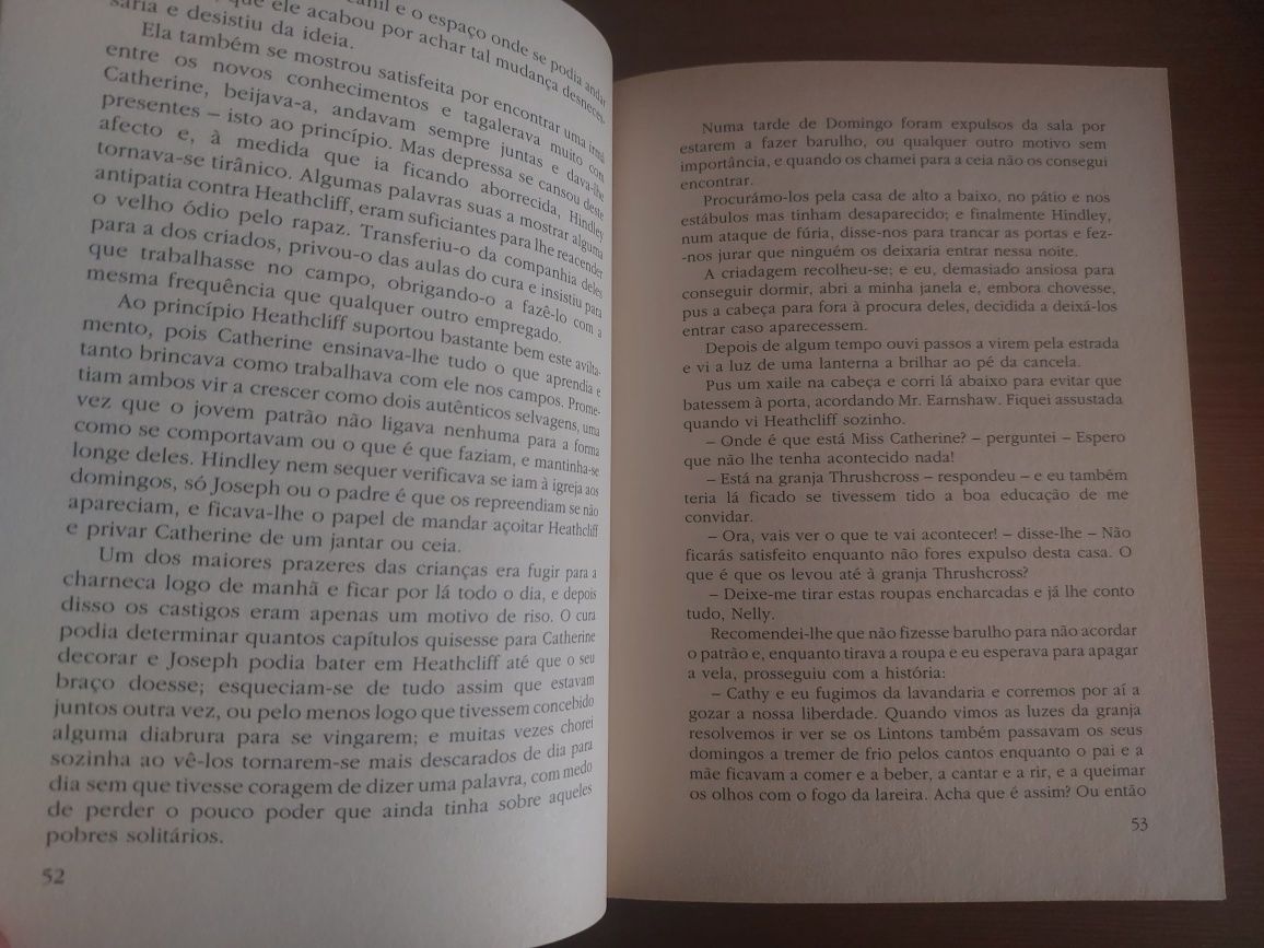 L " O Monte dos Vendavais " Emily Brontë (Optimo Estado)