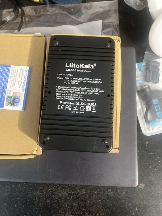 Зарядное устройство LITO KALA lii-M4S и litoKala Lii-500