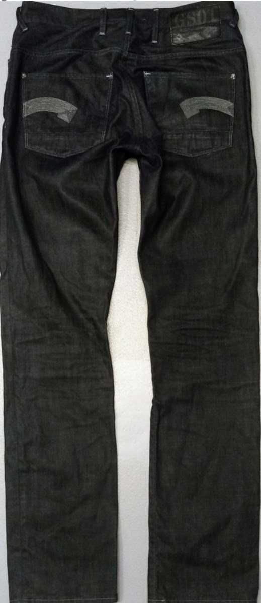 R) G-star Raw Heller Tapered męskie spodnie jeansowe Roz.33/36