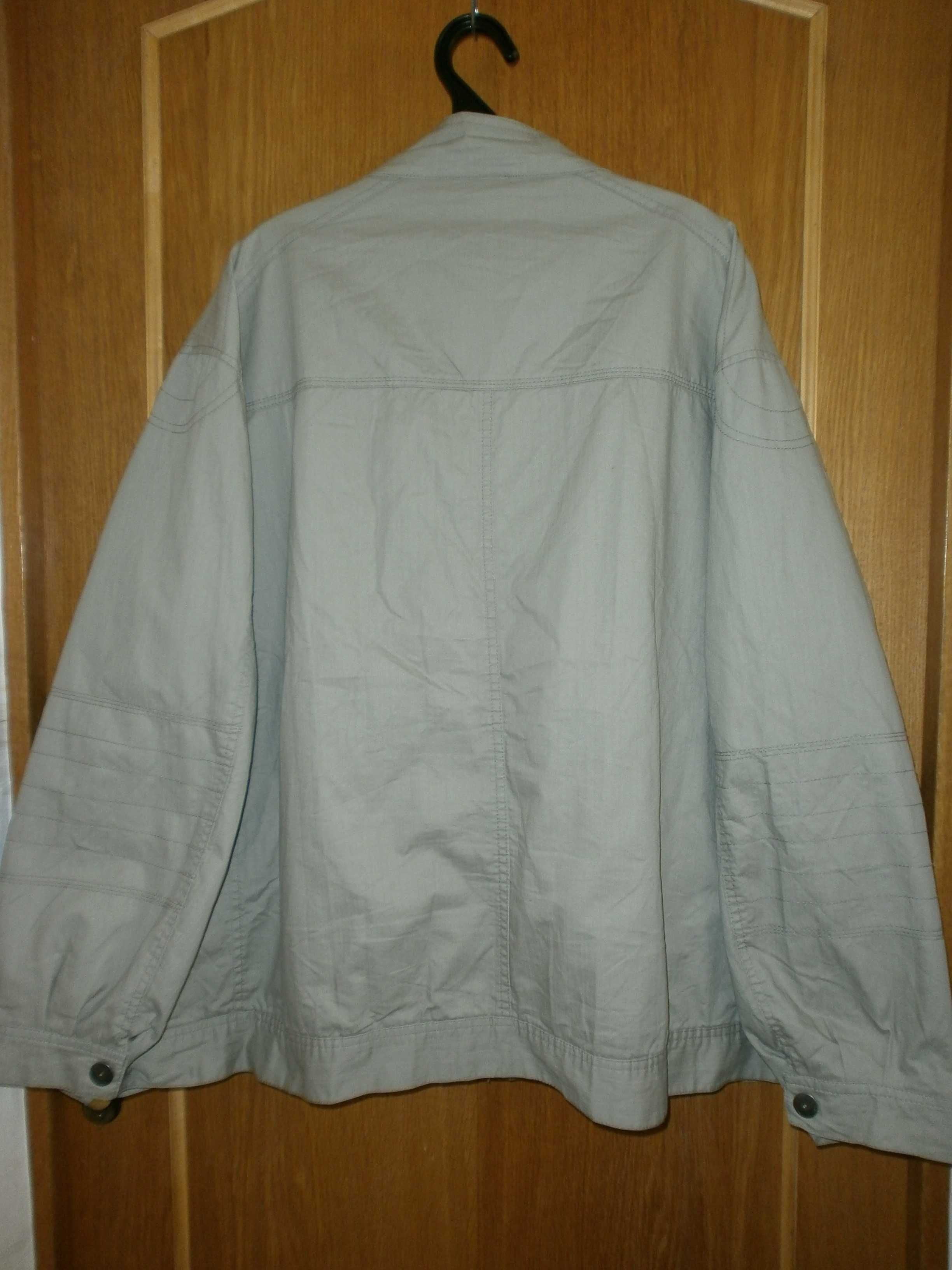 Большой размер. Куртка Angelo Litrico, хаки, р. 4XL, наш 70. ПОГ-80 см