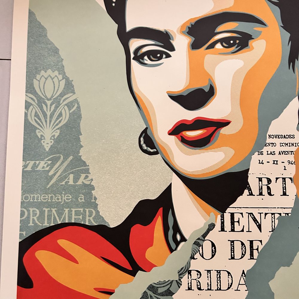 Shepard Farey Frida Kahlo
