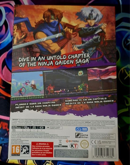 Ninja gaiden Ragebound Special Edition NOVO