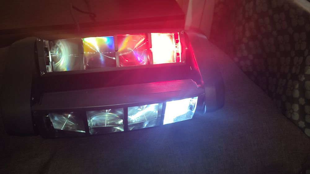 Led mini spider світловий прилад световой прибор освітлення освещение