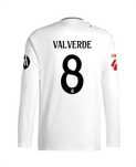 Koszulka Real Madryt 24/25 LL domowa longsleeve  VALVERDE 8 r. XXL 48h
