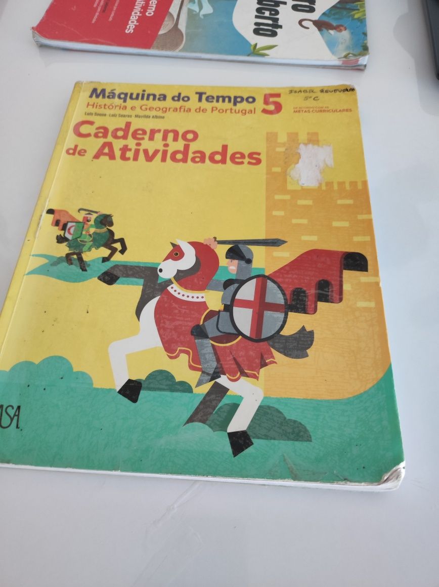 Máquina do tempo - 5ano - caderno de actividades