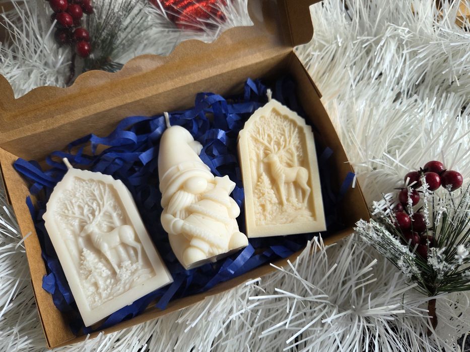 Zestaw swieczek na prezent