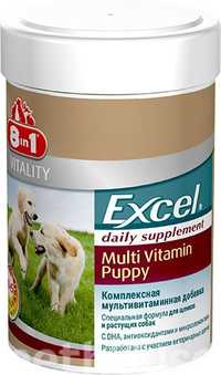 8in1 Excel Multi-Vitamin Puppy - комплексна мультивітамінна добавка