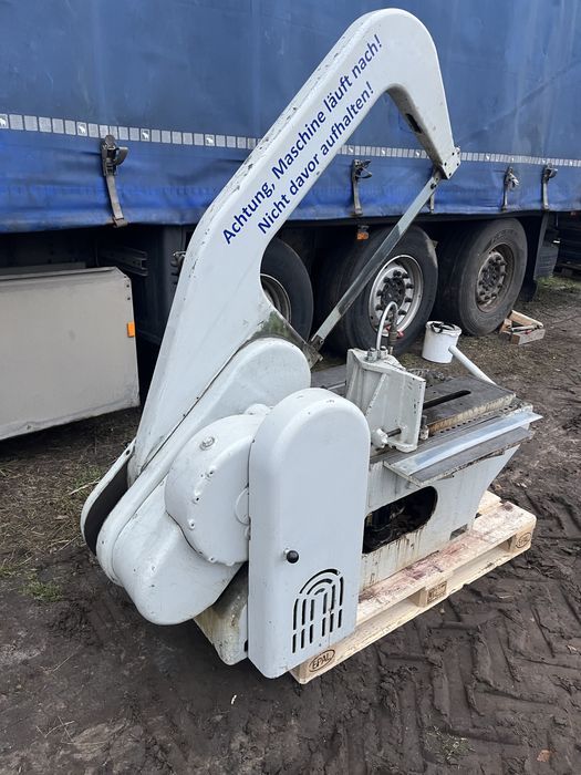 Piła ramowa do metalu. Przecinarka przemysłowa. Niemiecka. 3-fazowa