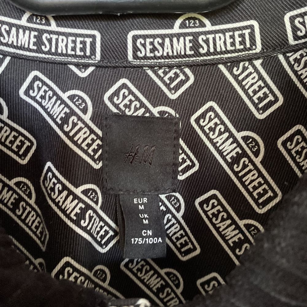 Kurtka koszulowa z diagonalu H&M Sesame Street [M]