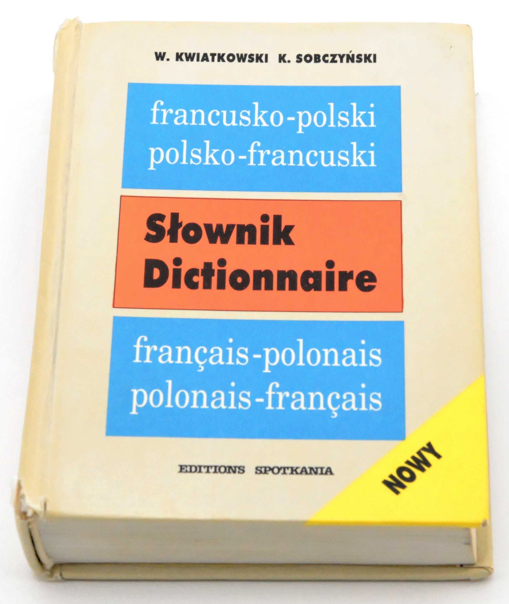 SŁOWNIK francusko-polski i polsko-francuski