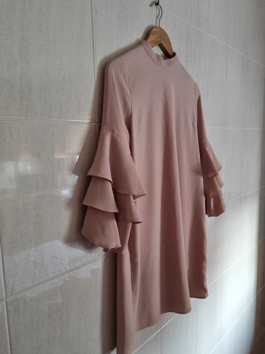 Vestido zara rosa bebé Tamanho S