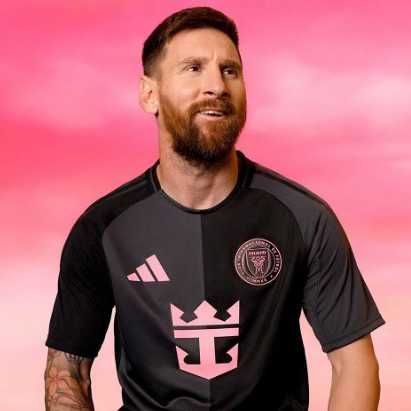 NOWOŚĆ! Leo MESSI #10 Inter Miami 25/26 Komplet Wyjazd RÓŻNE ROZMIARY