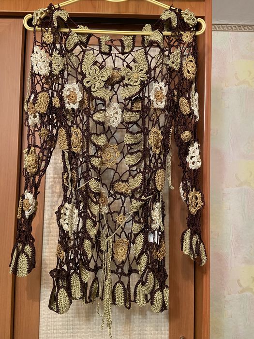 Накидка ажурная женская