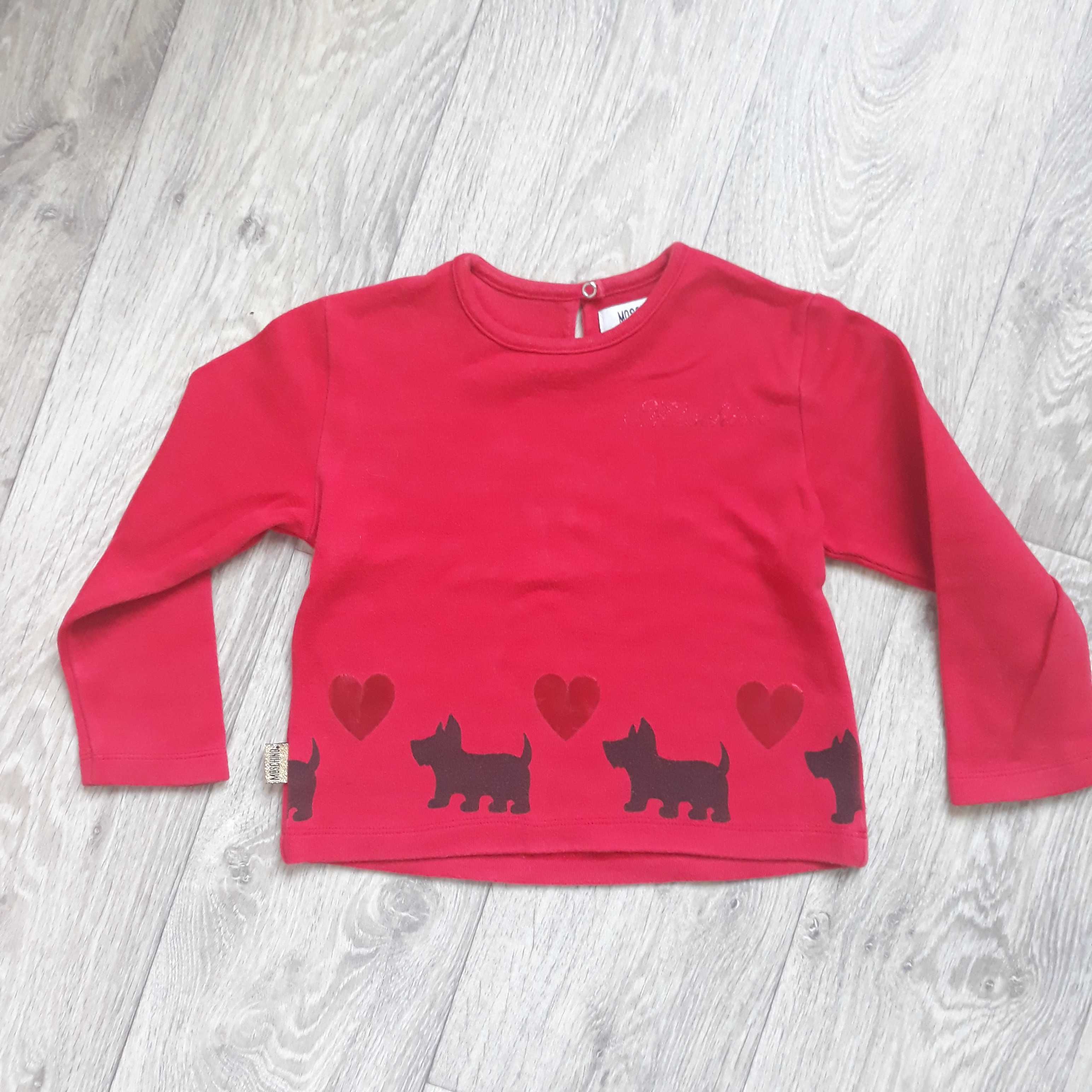Дівочий светр, червоний, 3 роки