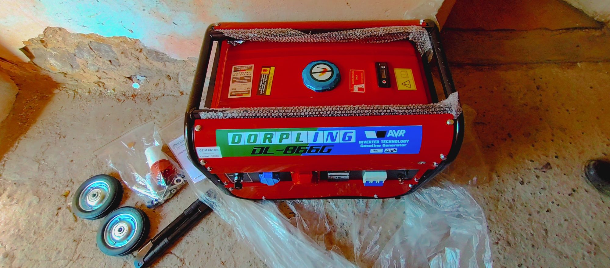 Agregat - Generator prądotwórczy Dorpling DL-866G