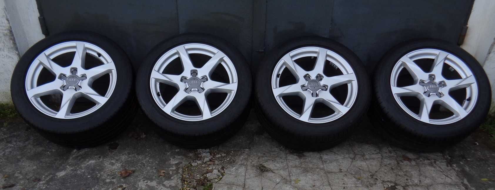 Felgi AUDI 17 cali 5x112 VW Seat Skoda Mercedes opony letnie 225/50R17