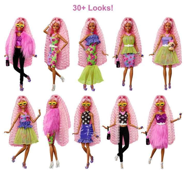 Барби Экстра Модница Делюкс с одеждой Barbie Extra Deluxe HGR60