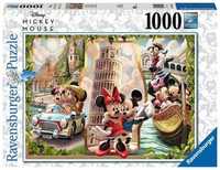 Puzzle 1000 Wakacje Miki I Mini, Ravensburger