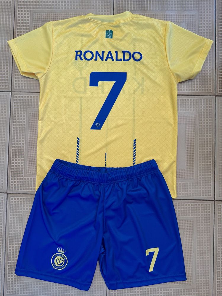 Conjunto criança Al Nassr Ronaldo