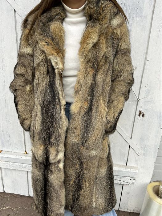 Przepiekne futro naturalne rozmmiar M