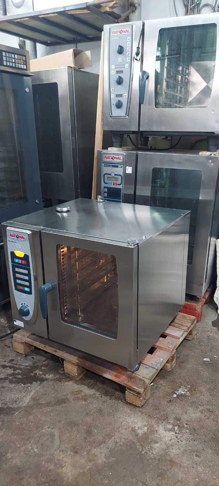 Пароконвектомат Rational SCC61, с автомойкой, Б/У