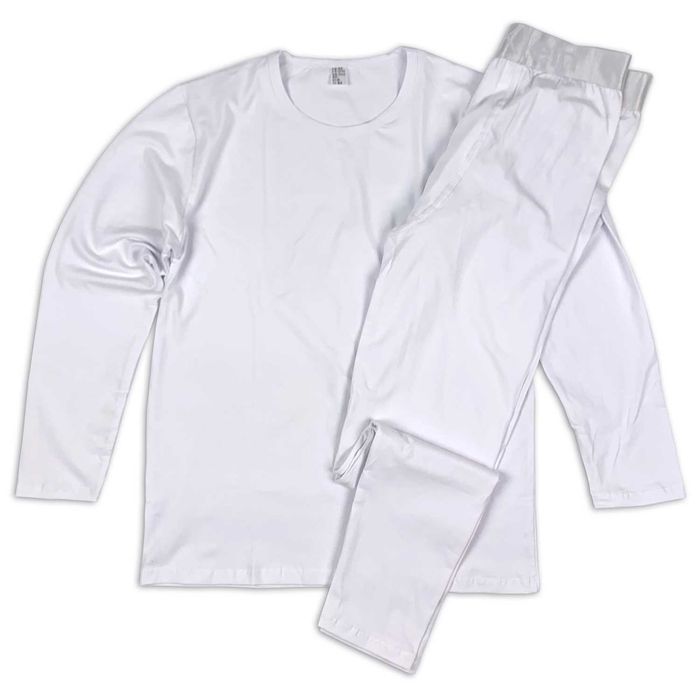 Мужское термобелье (ШТАНЫ + КОФТА), цвет белый размер XL и XXL