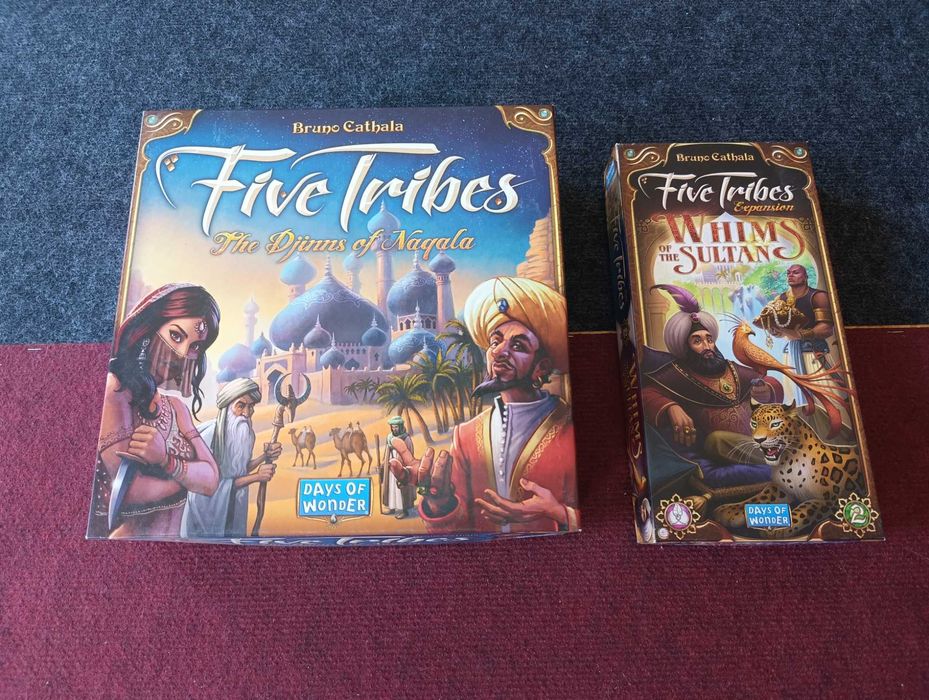 Five Tribes [Pięć Klanów] + dodatek Whims of Sultan, ENG + PL