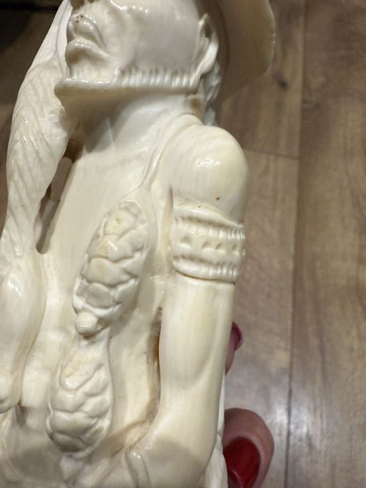 китайская статуэтка изделие фигурка сл. kоsть антиквариат бивень