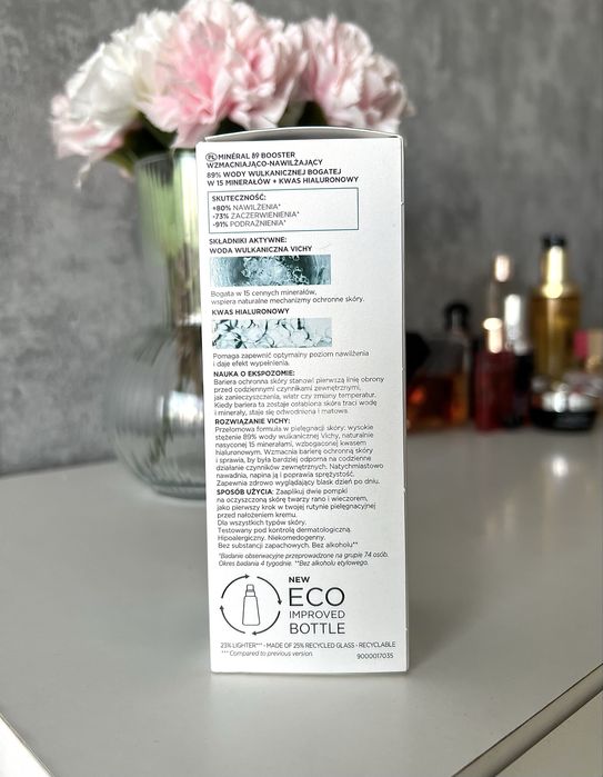 Vichy Minéral 89 serum z kwasem hialuronowym Nowe,fabrycznie zamkniete