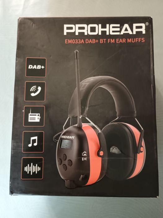 Навушники PROHEAR 033A бездротові активні з DAB FM радіо Bluetooth 5.0