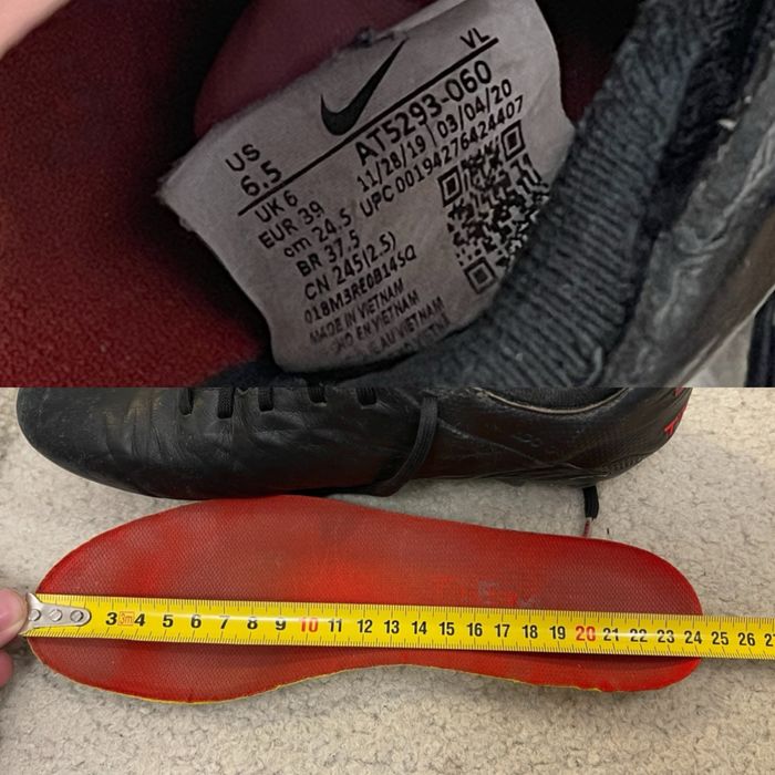 Бутси  проф модель сороконожки кроссовки Nike Tiempo 39р