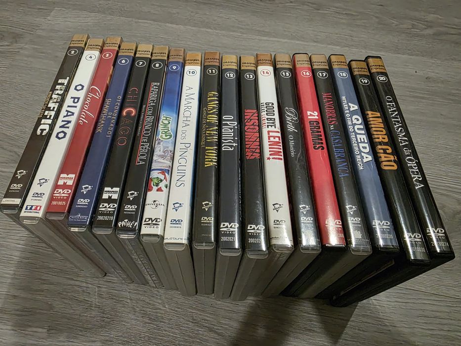 DVD colecção expresso 18 dvd