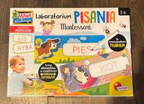 Laboratorium pisania, zabawa Montessori