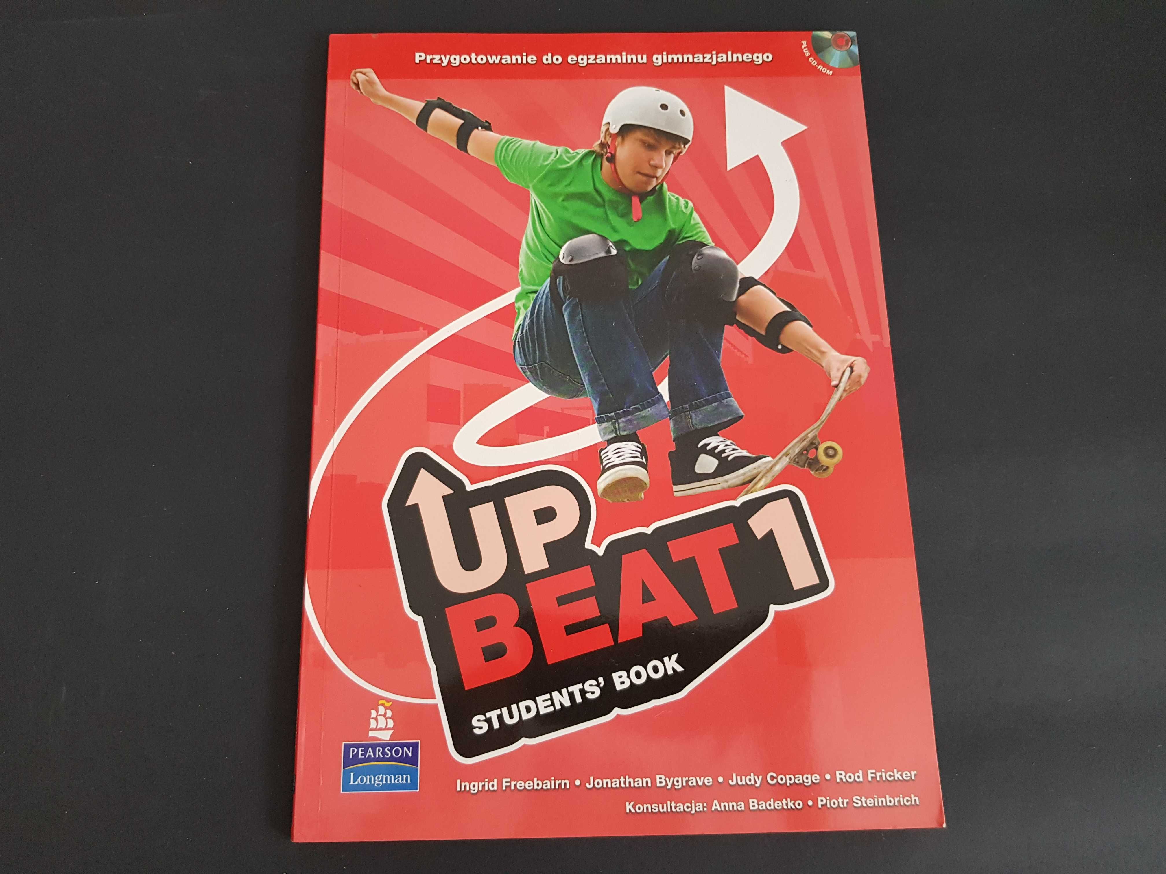 Podręcznik j. angielski Up Beat 1 CD student's book egzamin gimnazjum