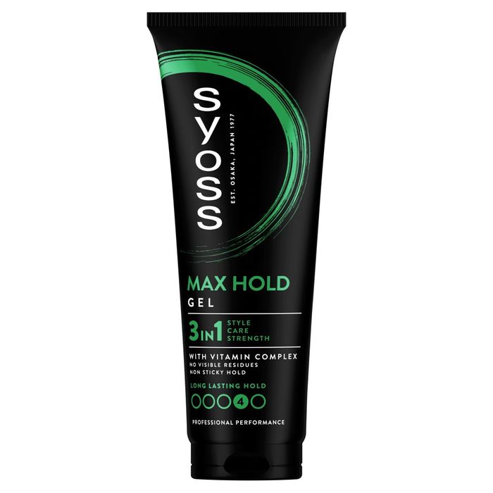 Syoss Max Hold Gel żel do włosów Mega Strong Hold 250ml