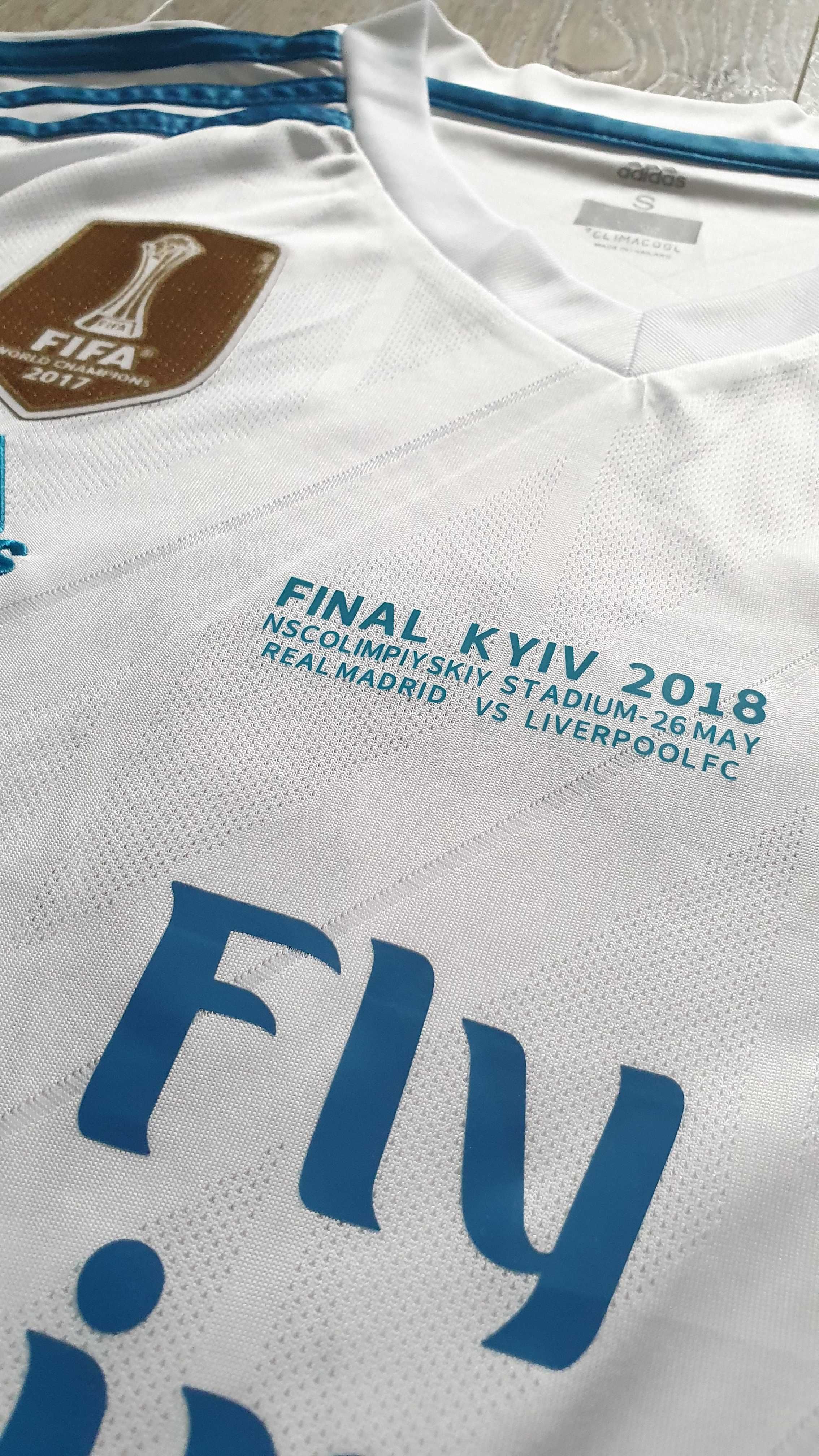 Koszulka Real Madryt 2017/18, Biała Ronaldo 7, S, M, L, XL