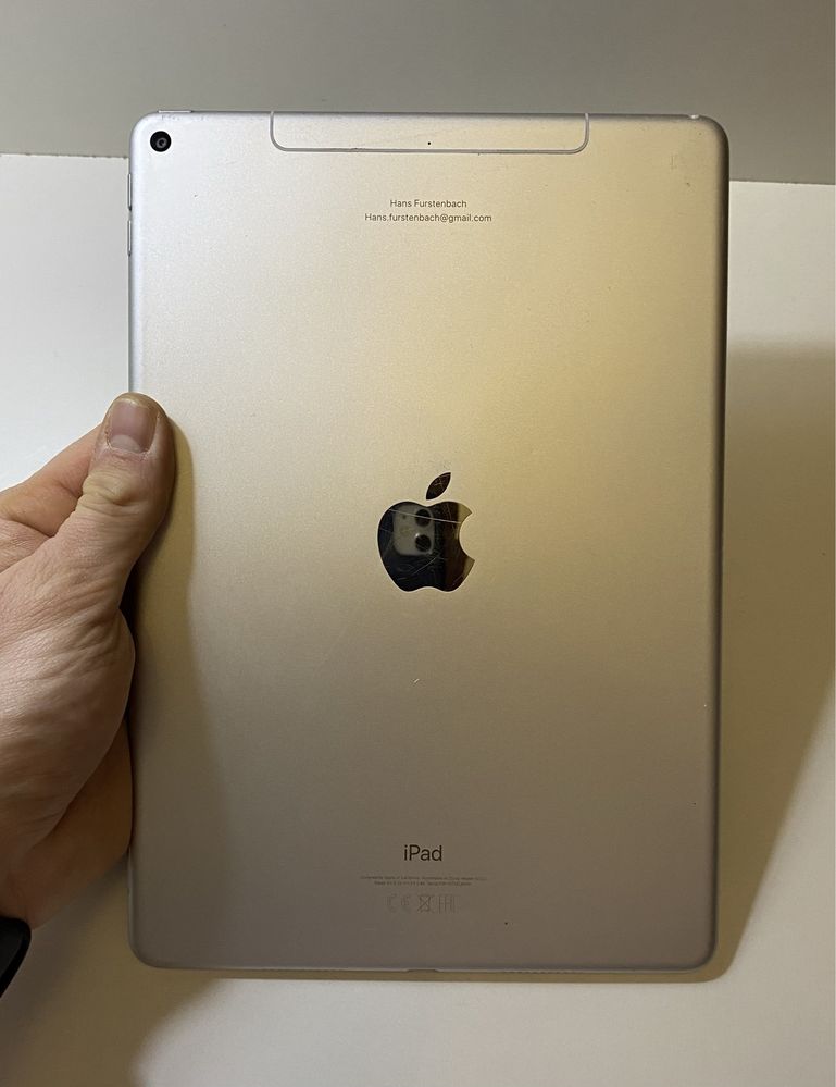 Планшет apple ipad 2019 a2123/ на запчастини! D397