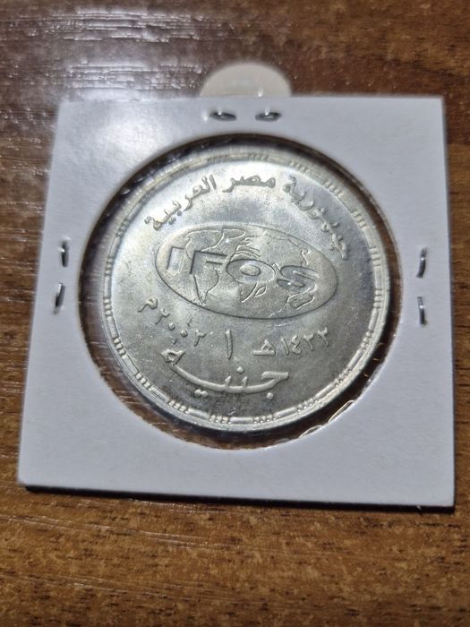 Египет,1 фунт,2002 год,Тутанхомон