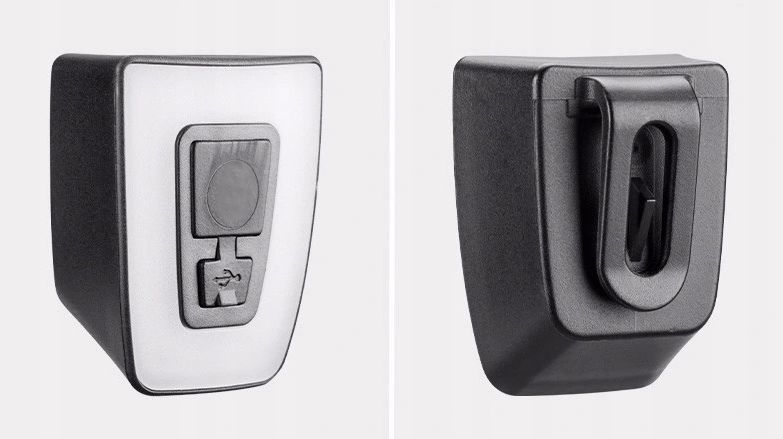Lampka rowerowa tylna ROXAR na sztycę / kask USB IPX5 20LM PROMOCJA!