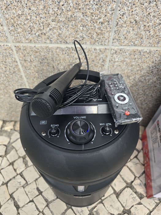 Coluna Bluetooth como microfone novo
O pagamento feito na alturnova a
