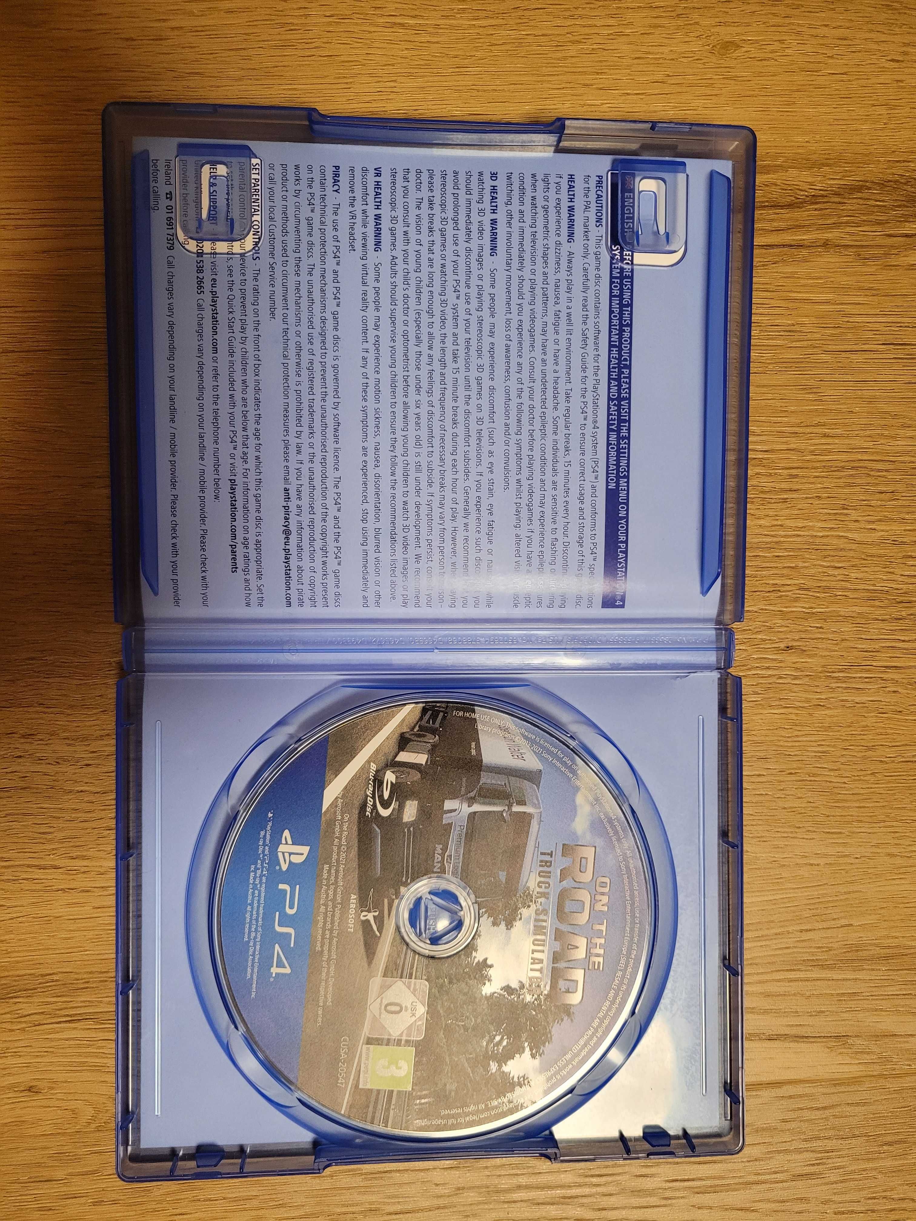 Sprzedam grę On the road truck simulator  na ps4