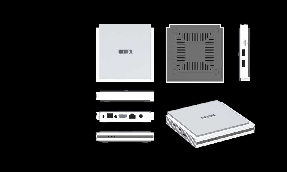 Смарт приставка MECOOL KM2 Plus Deluxe Amlogic S905X4 4/32 Android 14