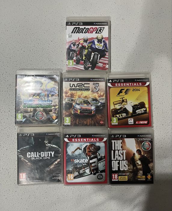 Jogos PS3 como novos