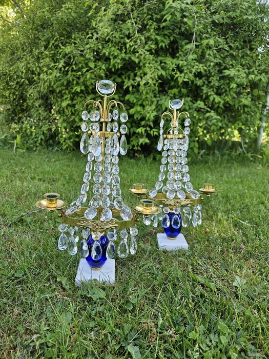 Вінтажні жирандолі , канделябри.