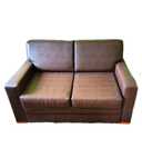 Skórzana sofa z funkcją spania, kanapa wypoczynek