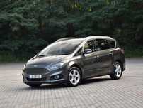Ford S-Max Bezwypadkowy Pełna historia ASO Kamery LED OKAZJA