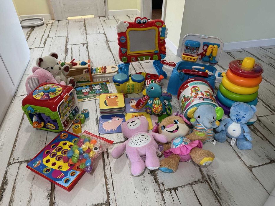 Zabawki - duży zestaw (19 szt.)