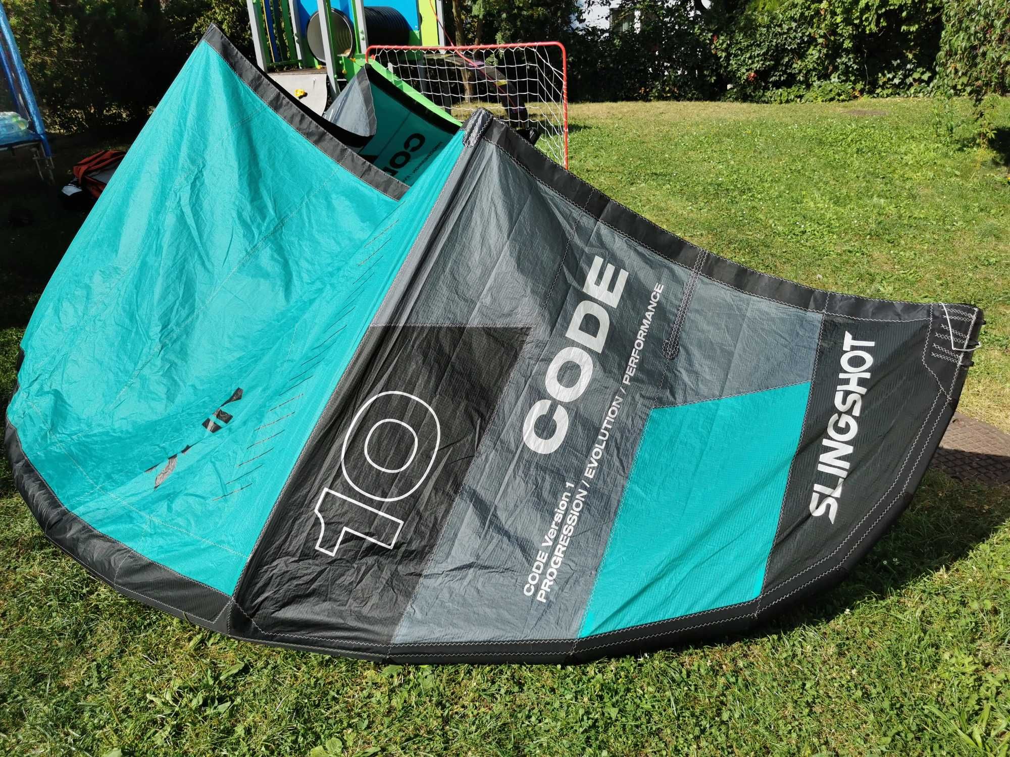 Slingshot Code 10m + nowy bar sentry v1 ZESTAW